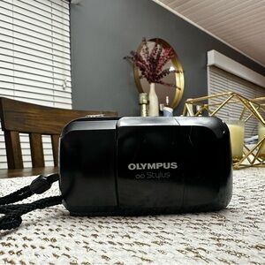Olympus Stylus Classic Black film Camera 35mm F3.5 lens